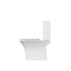 Унитаз-компакт Aquatek Optima Square AQ4411-00 безободковый, сиденье микролифт, белый фото 4