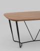 Стол обеденный Stool Group Даймакс FDC9002M top DUaL темное дерево 160x90x75 фото 5