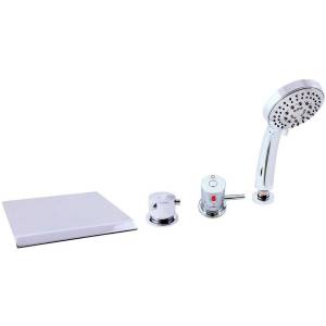 Смеситель Rav Slezak Termo DT274.5P термостатический, на борт ванны, хром