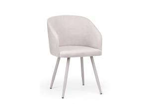 Стул на металлокаркасе Notta Монер 632640 светло-серый (glory 36) / серый