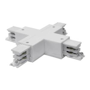 Соединитель Х-образный Uniel UBX-A41 White