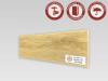 Плинтус МДФ TeckWood цветной Дуб Голд 2150x80x10