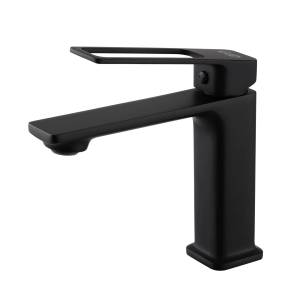 Смеситель для раковины Gid Niagara L057-BM-K черный матовый