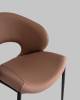 Стул Stool Group Вивьен LV-114-Na233-08-01 светло-коричневый, экокожа фото 8