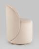 Пуф Stool Group Loreen LV-100-H06-PM велюр молочный фото 3