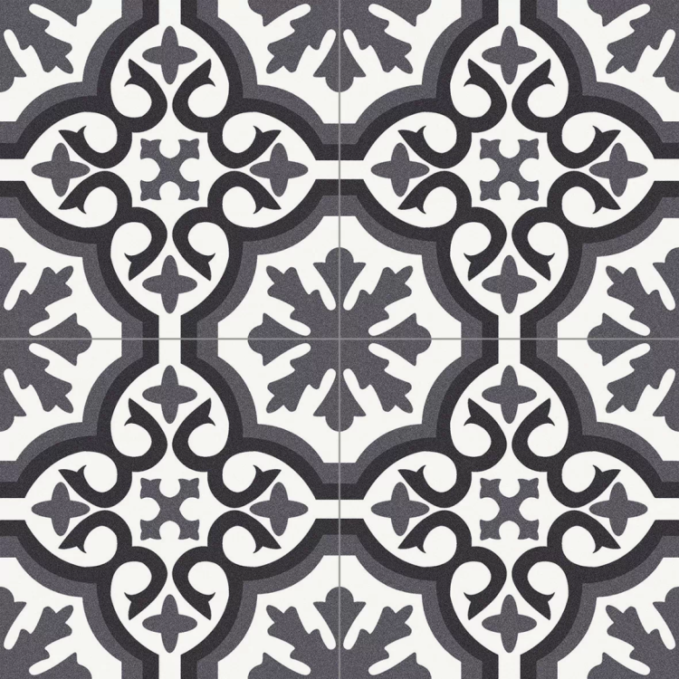 Керамическая плитка Dvomo Timeless Berkeley Essence Graphite 45x45