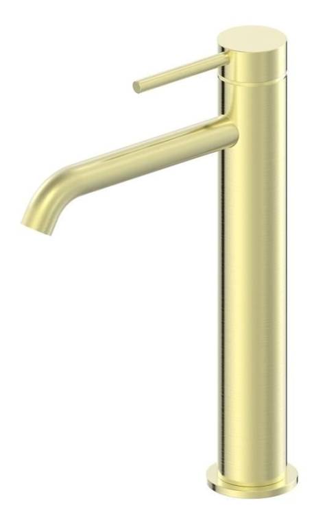 Смеситель для раковины Oliveeka Y OL-88239017-BG высокий, золото матовое