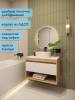 Тумба под раковину Watersense Belinda W00547 дуб, белый, 75 см фото 3