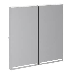 Клавиши для 2-клавишного выключателя с подсветкой Voltum S70 VLS000416 серый