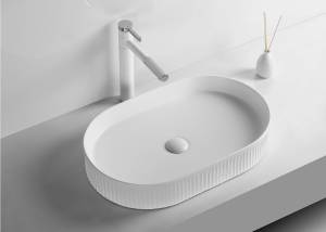 Раковина Cerutti Spa CR8009 белая, 58x36