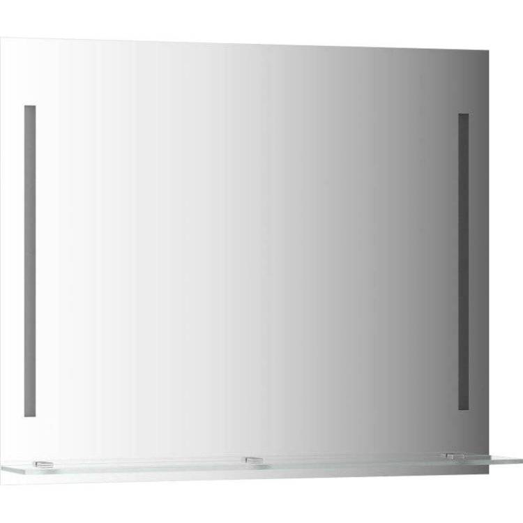 Зеркало Evoform Ledline-S BY 2165 90x75 см, с полкой