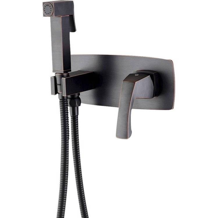 Гигиенический душ Lemark Nubira LM6219ORB со смесителем, с внутренней частью