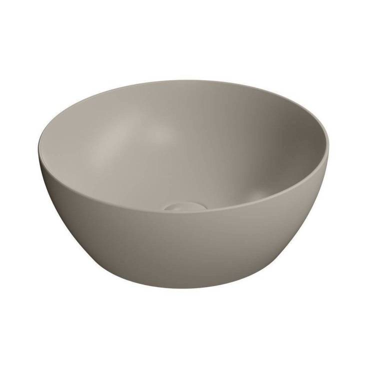 Раковина GSI Pura 885105 42 см, серо-бежевая матовая