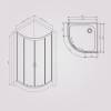Душевой уголок AM.PM Gem W90G-401-080WT 80x80 фото 8