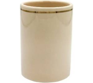 Стакан для зубных щёток Bath Plus Powder W-CE1528DA-TB бежевый