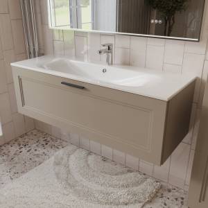 Тумба с раковиной Terminus Classik CLA101201200501O капучино , 120x38