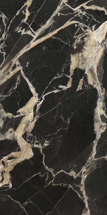 Керамогранит La Fabbrica Ceramiche Marmi Siciliani 276102 Black Gold Lap Ret 60x120