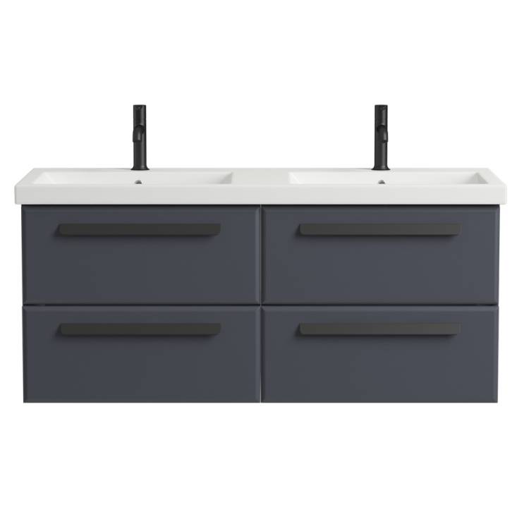 Тумба под раковину Cezares ECO-1200-4C-SO-2-GR-P Grafito, 120x48x50