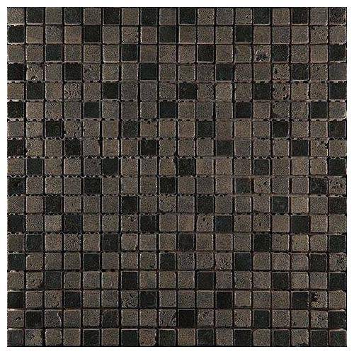 Мозаика Skalini Royal Dark RDK-1 Серо Черная (1.5x1.5) 30.5x30.5