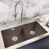 Мойка кухонная Blanco Subline 480/320-U 523593 кофе фото 3