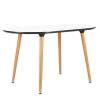 Стол Bradex Home Brooklyn FR 0405 белый 140x80x77.5