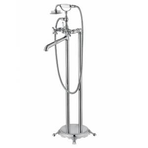 Смеситель для ванны Wonzon & Woghand WW-88649020-CR напольный, хром