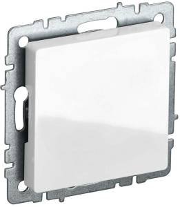 Заглушка с суппортом IEK Brite BR-PL10-K01 белый