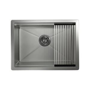 Кухонная мойка Granula Kitchen Space KS-6045U сталь матовая