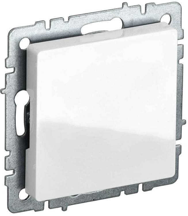 Заглушка с суппортом IEK Brite BR-PL10-K01 белый