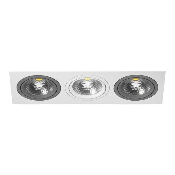 Встраиваемый светильник Lightstar Intero 111 Triple Quadro i836090609