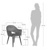 Стул Bradex Home Bruno RF 0459 Латте фото 8