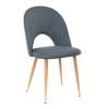 Стул Bradex Home Cleo FR 0252, сине-серый