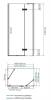 Душевой уголок Wasserkraft Aller 10H06RBLACK MATT профиль хром, черный, стекло прозрачное, 120x80x200 фото 7