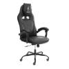 Кресло компьютерное Tetchair Arena metalBL 25026 черный, кож.зам
