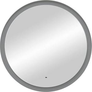 Зеркало Art&Max Napoli AM-Nap-1000-DS-F-Grey с подсветкой, 100x100