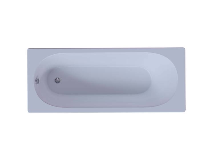 Акриловая ванна Aquatek Оберон OBR180-0000141 прямоугольная, без каркаса, 180x80