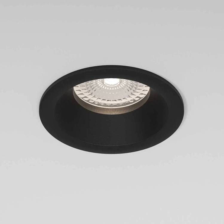 Встраиваемый точечный светильник Elektrostandard Andi 25058/01 GU10 черный