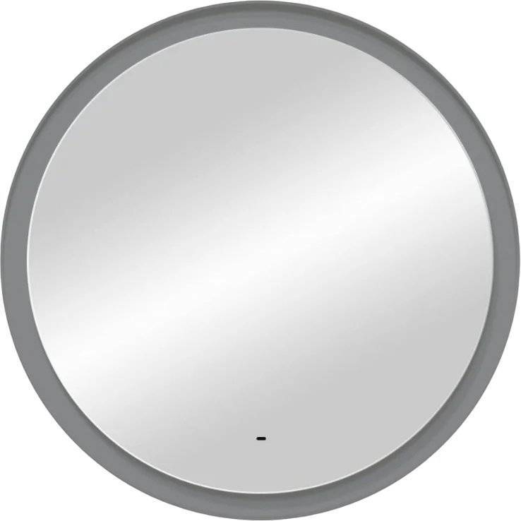Зеркало Art&Max Napoli AM-Nap-1000-DS-F-Grey с подсветкой, 100x100