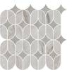 Декор Kerama Marazzi Ифран KMD2HID004BR наборный серый светлый глянцевый обрезной 30x32.5