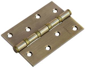 Петля дверная универсальная Morelli MS 100x70x2.5-4BB AB бронза