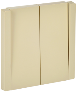 Выключатель 2-клавишный перекрестный IEK Forte&Piano FP-V23-0-10-1-K10 ваниль