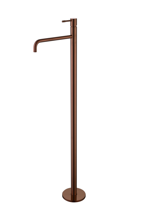 Смеситель для раковины Boheme Uno 107-BRB напольный, Brushed Bronze