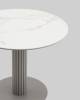 Стол Stool Group Терралино SO 298-86410 керамика белый матовый, основание металл латте 90x90x77 фото 5