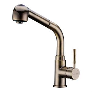 Смеситель для кухни Wasserkraft A8237 светлая бронза