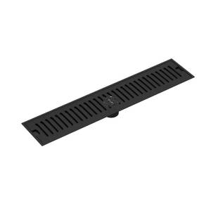 Душевой трап Watersense Eva W00433 черный, 10x50