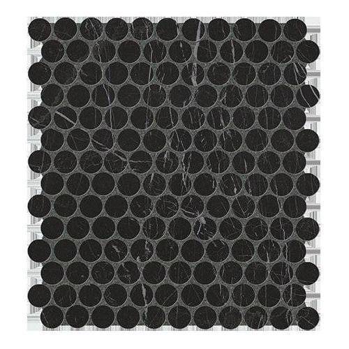 Мозаика FAP Ceramiche Roma Diamond fNJD Nero Reale Round Gres Mos. 29.5x32.5