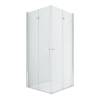 Душевое ограждение NEW TRENDY NEW SOLEO складные 2D 80x90x195 D-0148A/D-0153A (хром)