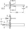Смеситель для раковины Grohe Eurocube Joy 19998000 фото 4