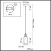 Подвесной светильник Odeon Light Classic Saga 5088/1A фото 2