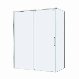 Душевой уголок BelBagno SOFT_CLOSE-1-AH-1-160/100-C-Cr профиль хром, стекло прозрачное, 160x100x200